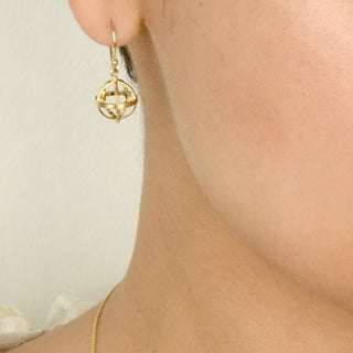 Mini Cage Earrings - Anne Sportun Fine Jewellery