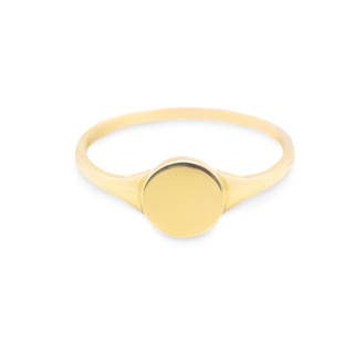 8mm Signet Ring | 10k Gold