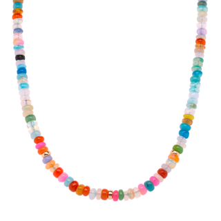 *Limited Edition* Multi Coloured Opal Toggle Necklace
