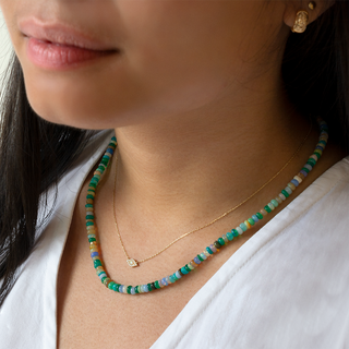*Limited Edition* Multi Green and Blue Opal Necklace