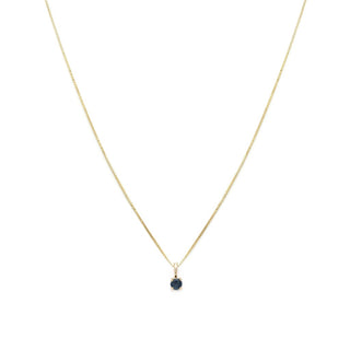 Element Necklace | Sapphire | 14k