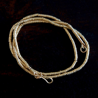 14k Gold Bead Necklace