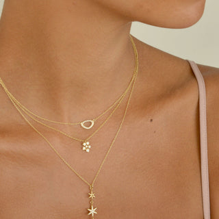 Horizontal 'Lilydust' Necklace