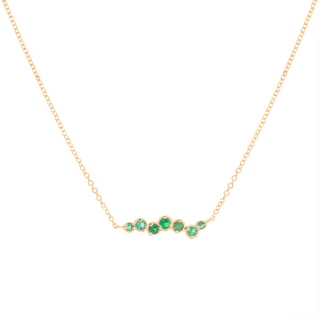 Cascade Green Emerald Necklace