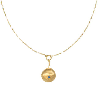 Luna' Single Star Coin Necklace