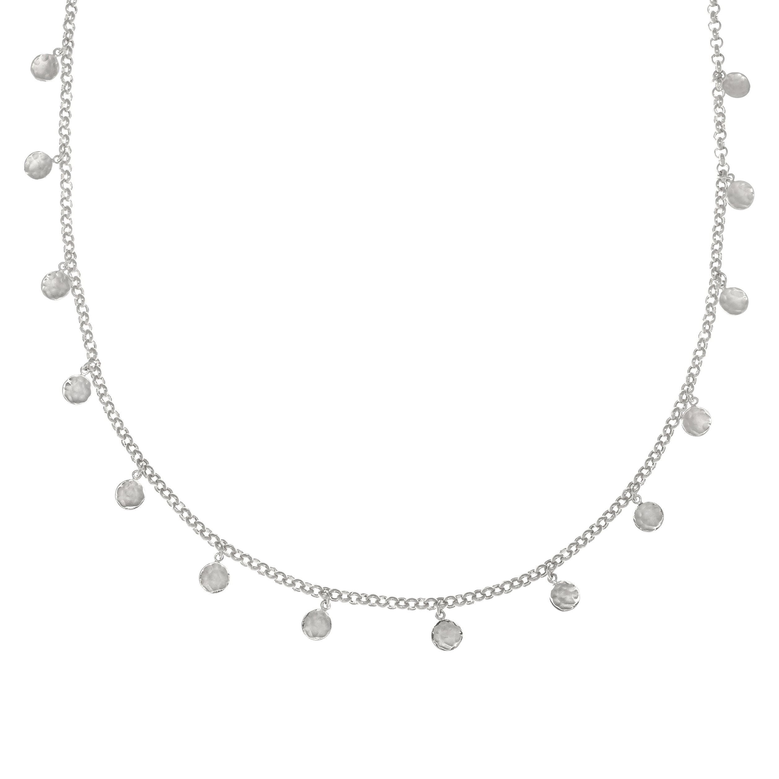 Disc station necklace discount