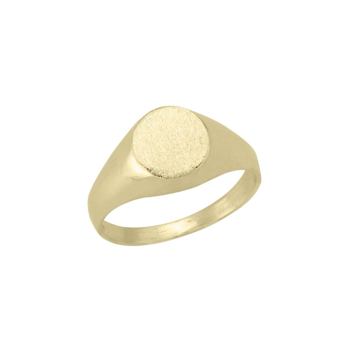 8mm Signet Pinky Ring 10k - Main Image