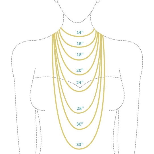 Paperclip online necklace gold