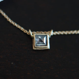 Schoolbook Salt-&-Pepper Diamond Necklace