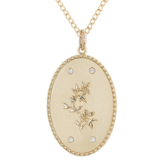POMEGRANATE VINE | Traveller's Tolken Necklace - Anne Sportun Fine Jewellery