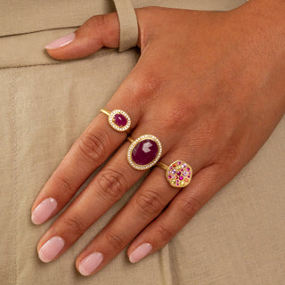 *Limited Edition* Oval Ruby Ring - Anne Sportun Fine Jewellery