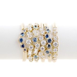 Blue Sapphire Festival Ring - Anne Sportun Fine Jewellery