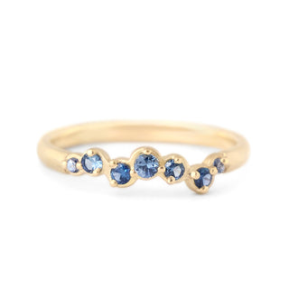 Multi Blue Sapphire Festival Ring - Anne Sportun Fine Jewellery