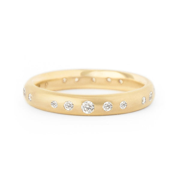 Gypsy Set Diamond Band Anne Sportun Fine Jewellery