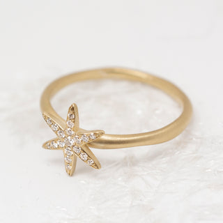 Diamond Pave Star Ring - Anne Sportun Fine Jewellery
