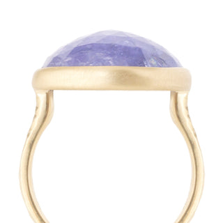 One of a Kind Purple Tanzanite Ring - Anne Sportun Fine Jewellery
