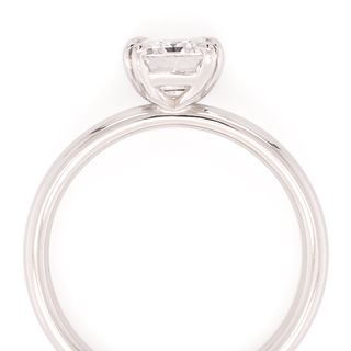 1.71ct Emerald Lab Diamond Engagement Ring