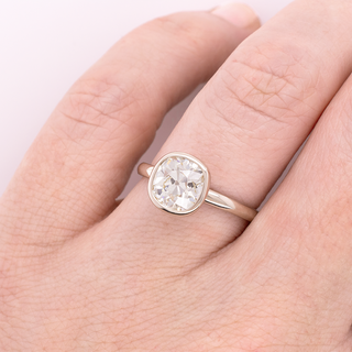 One-Of-A-Kind 1.59ct Vintage Old Mine Cut Diamond Ring