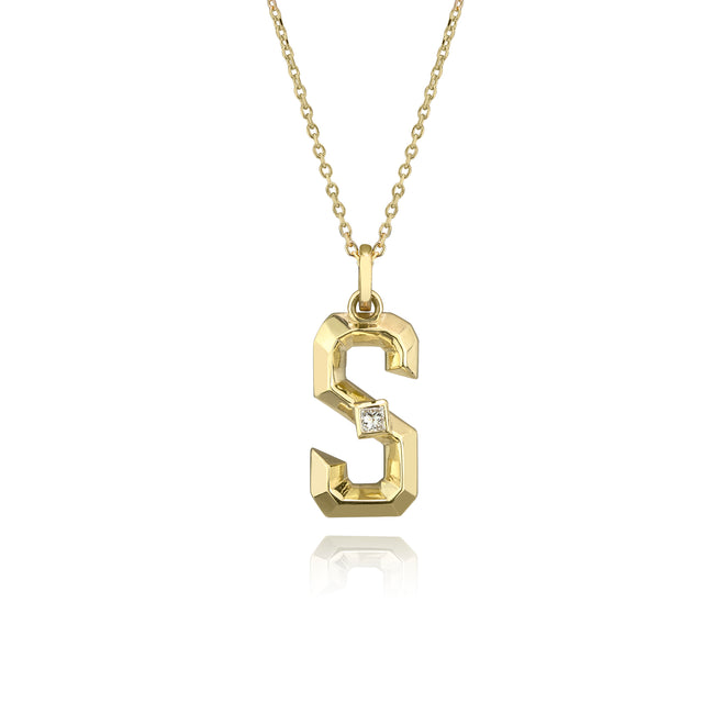 Shine shop on necklace