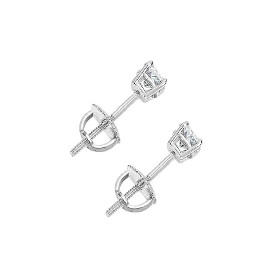 Screw back deals gold stud earrings