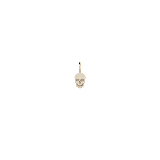 Single Midi Bitty Skull Charm | 14k