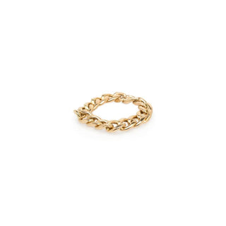 Medium Curb Chain Ring I 14k