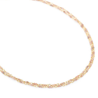 Gold Tied Gemstone Wrap Bracelet - Anne Sportun Fine Jewellery