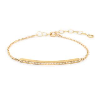 Diamond Bar Chain Bracelet - Anne Sportun Fine Jewellery