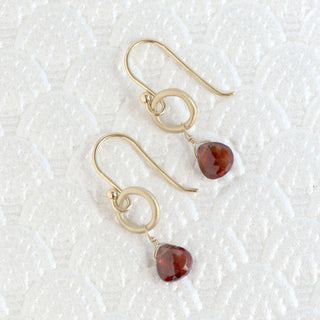 Heart Gemstone Briolette Earrings - Anne Sportun Fine Jewellery