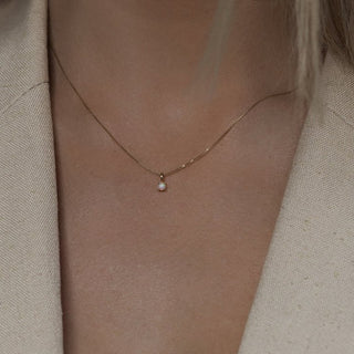 Element Necklace | Pearl | 14k