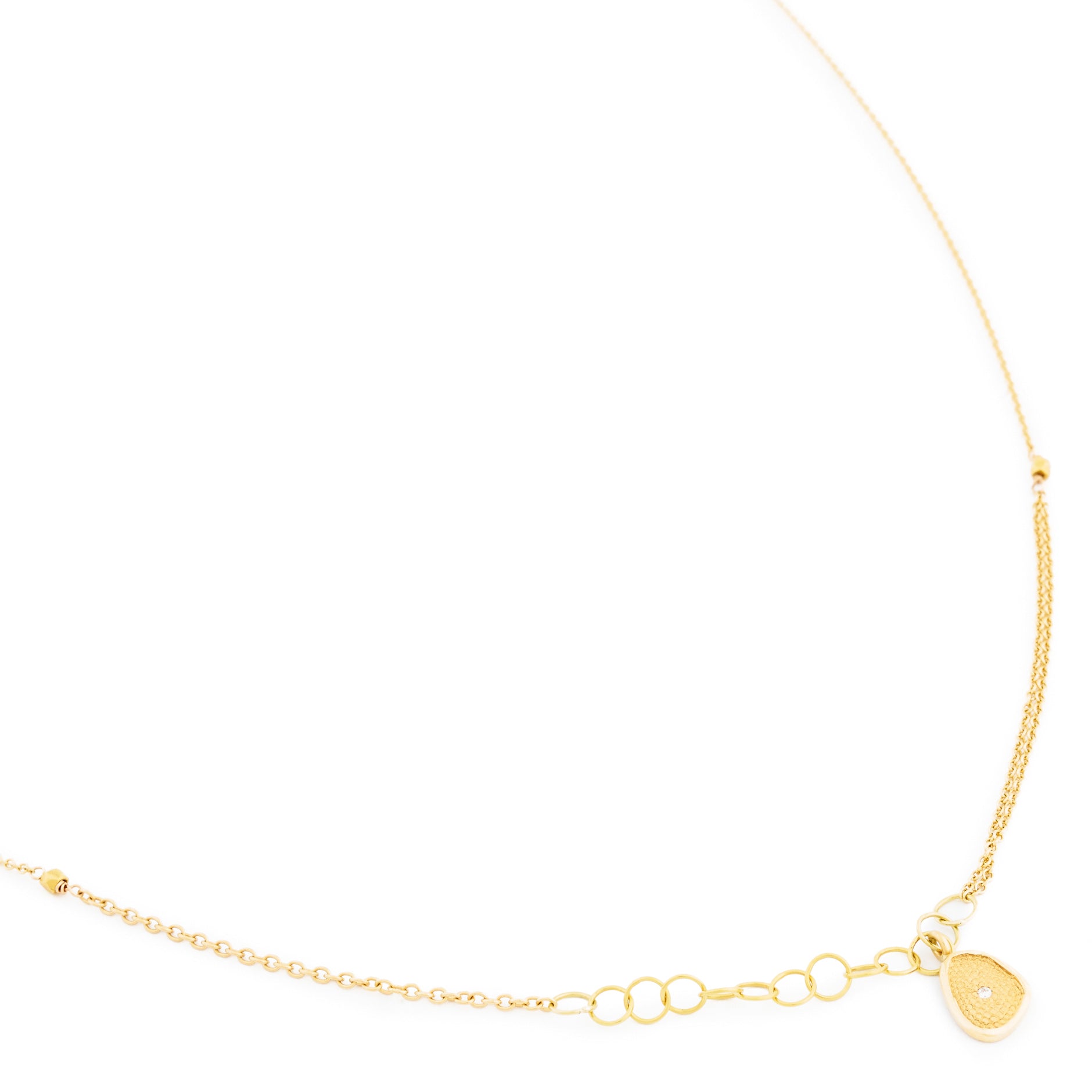 Small Gold 'Stardust' Necklace - Main Image