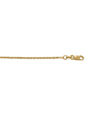 1.5MM Oval Cable Link Trace Chain | 14k