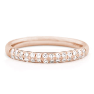 *Last of their Kind* Two Row Pave Band