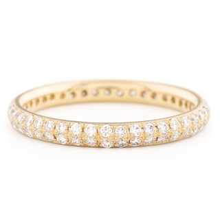 Two Row Pave Band - Anne Sportun Fine Jewellery