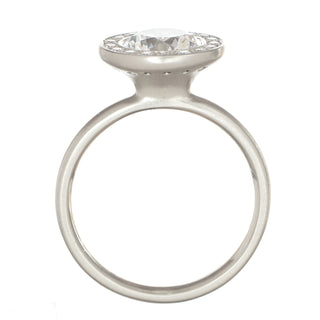 The Martini Engagement Ring Mount