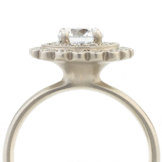 Scalloped Engagement Ring - Anne Sportun Fine Jewellery