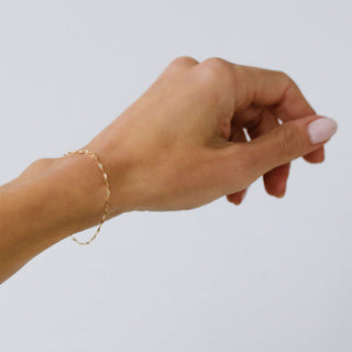 Shimmer Bracelet | 14k